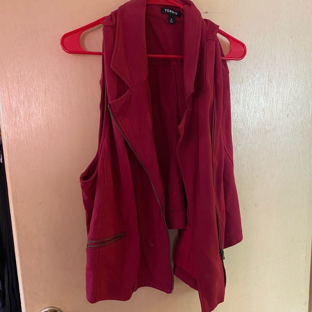 Torrid Zipper Vest